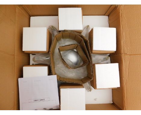 A Brayden Studio Kidsgrove six light flush mount light fitting in silvered finish, RRP £119.99.