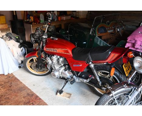 1979 HONDA CB750-F Make: Honda Model: CB750-F Year: 1979 Colour: Red Mileage: 45,464 Registration: NEH 154V Originally sold i