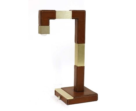 A Le Tanneur table lamp, rewired, 41cm high