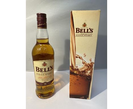 A 70CL BOTTLE OF BELLS SCOTCH WHISKY AGED 8 YEARS 40% IN BOX 