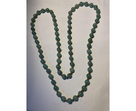 A JADE NECKLACE 