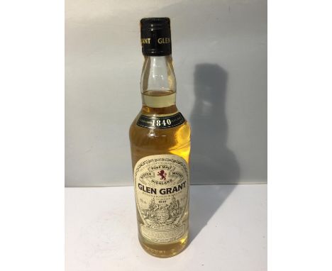A 70CL BOTTLE OF GLEN GRANT PURE MALT SCOTCH WHISKY 40% VOL. PROCEEDS TO BE DONATED TO EAST CHESHIRE HOSPICE. 