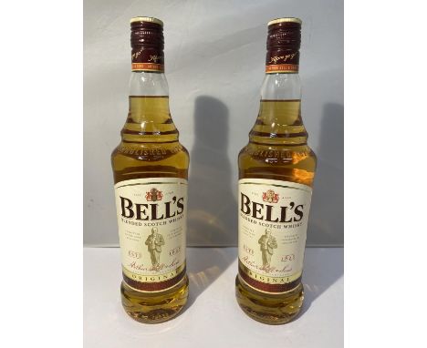 TWO 70CL BOTTLES OF BELLS BLENDED SCOTCH WHISKY 40% VOL 