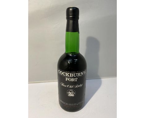 A 70CL BOTTLE OF COCKBURN'S PORT FINE OLD RUBY 