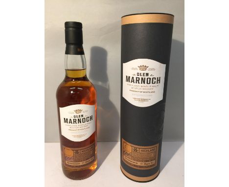 A 70CL BOTTLE OF GLEN MARNOCH HIGHLAND SINGLE MALT SCOTCH WHISKY 40% VOL. PROCEEDS TO BE DONATED TO EAST CHESHIRE HOSPICE. 