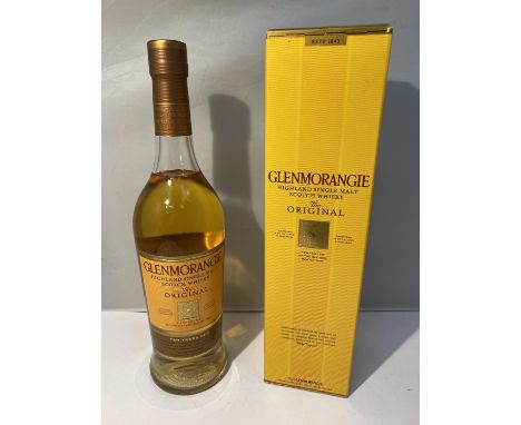 A 70CL BOTTLE OF GLENMORANGIE TEN YEAR AGED SINGLE MALT SCOTCH WHISKY 40% VOL 