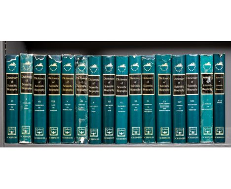 NO RESERVE Gillispie (Charles Coulston, editor) Dictionary of Scientific Biography, first edition,16 vol. including index and