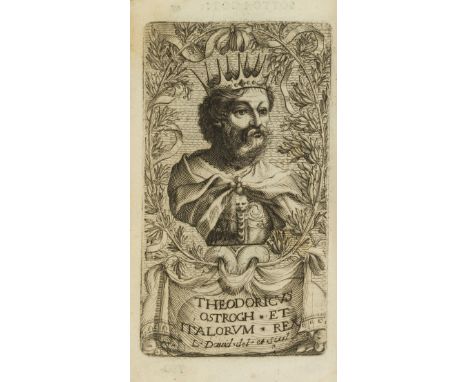 NO RESERVE Tesauro (Emanuele) Del Regno d'Italia sotto i Barbari Epitome, engraved additional allegorical title by Bosio afte