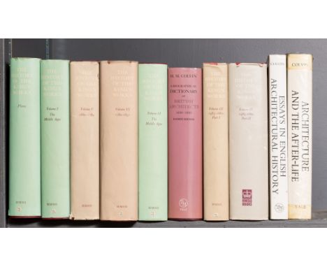 NO RESERVE Colvin (Howard, editor) The History of the King's Works, vol.1-6 in 8 including 2 vol. of plans, vol. 1 &amp; 2 se