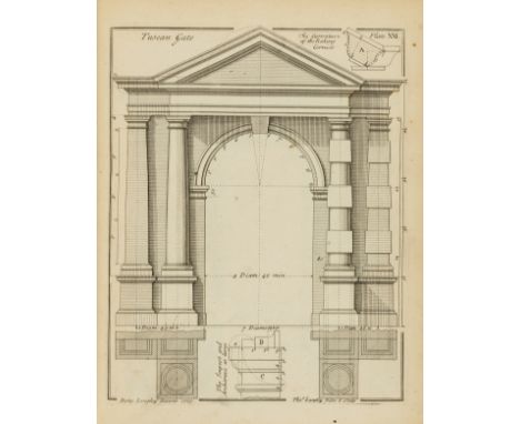 NO RESERVE L[angley] (B[atty]) The City and Country Builder's and Workman's Treasury of Designs, ?first edition, ?second issu