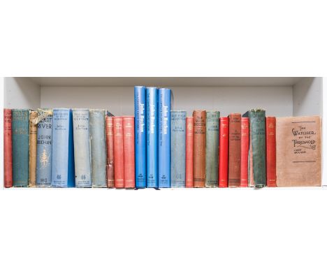 NO RESERVE Buchan (John) The Power-House, shelf-lean, spine darkened, rubbed and soiled, 1916; Greenmantle, lacking front fre