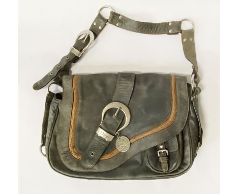 LEATHER CHRISTIAN DIOR BAG