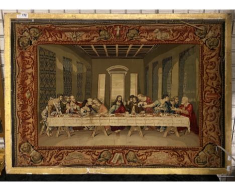 TAPESTRY OF THE LAST SUPPER 104CM X 273CM