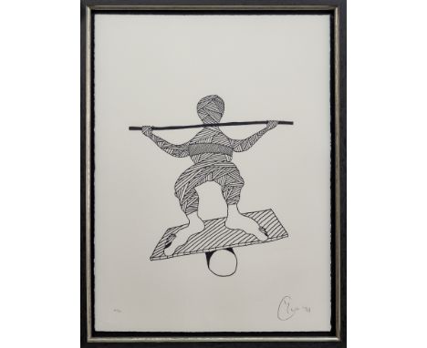 * BILLY CONNOLLY CBE (SCOTTISH b. 1942), MARSHALL ART limited edition giclee print on paper, signed and numbered Artist's Pro