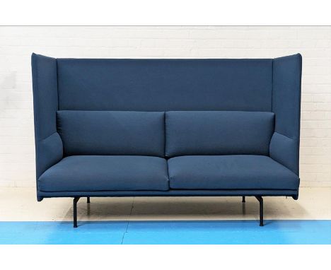 MUUTO OUTLINE HIGH BACKED SOFA, by Anderssen &amp; Voll, 116cm H x 170cm W x 75cm D.