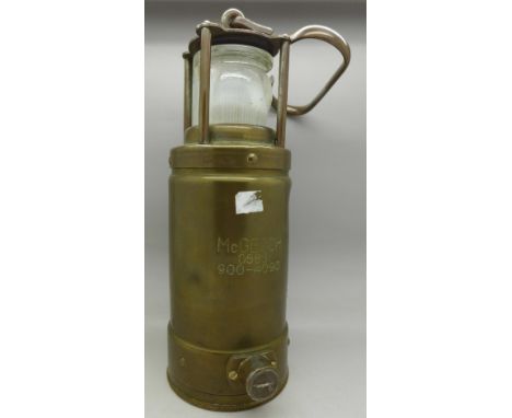 A McGeoch miner's lamp, 0583, 900-4090