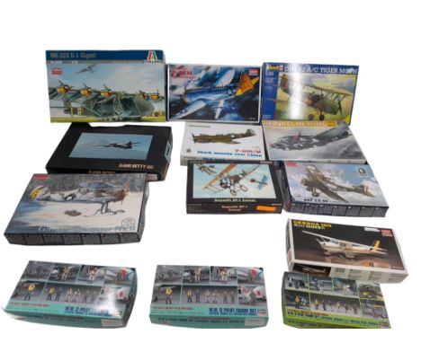 A collection of model aircraft, see both images 