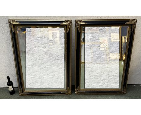 A pair of decorative wall mirrors, country house hotel clearance, all functional and with little wear. Can be hung portrait o