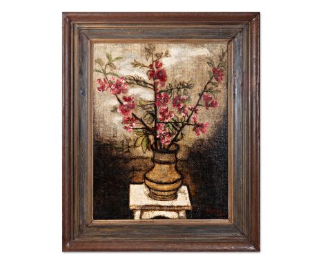 KAREL SLENGER (Czech / Bohemian 1903 - 1981) - Bouquet in a vase | 1944 | technique: oil on canvas | 67 x 52 cm | signature: 