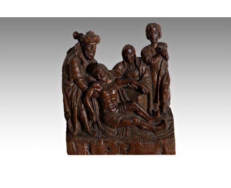 FLEMISH SCULPTOR OF THE 16TH CENTURY (Flanders / Flemish / Belgian) - The Entombment of Christ | 16th century | technique: sa