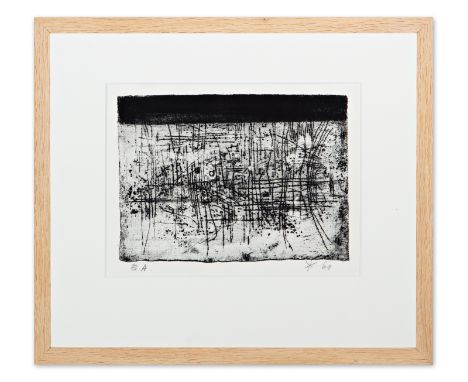 JAN KOBLASA (Czech / Bohemian 1932 - 2017) - Unnamed | 1961 | technique: etching on paper | 135 x 180 mm | signature: bottom 