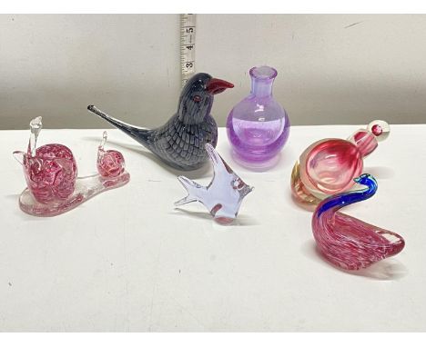 A selection of assorted glass paperweights including Caithness and Parlane, shipping unavailable
