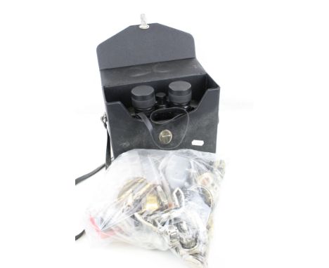 Quantity of assorted Gents and ladies wristwatches together with a pair of Minox binoculars. boxed