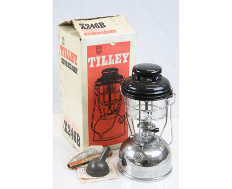 Vintage Tilley Stormlight, model no. X246B with it's original box with instructions and accessories