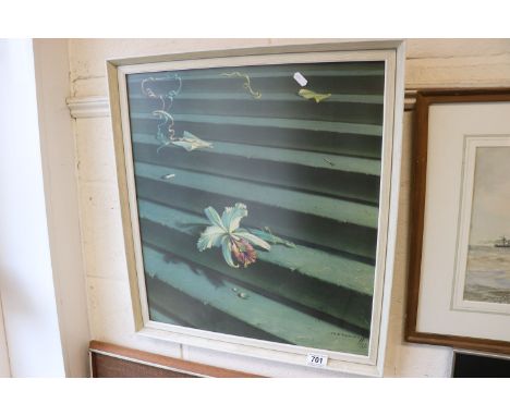 Tretchikoff, framed print 'The Lost Orchid'
