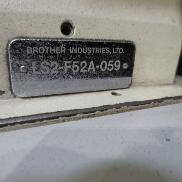 Brother Sewing Machine, Model LS2-F52A-059