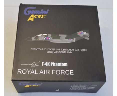 Gemini Aces limited edition 1/72 scale diecast GARAF4004 McDonnell Douglas Phantom FG1, 43 Sqn RAF, Leuchars Scotland, 319/22