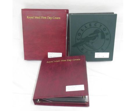 3 Folders containing First Day Coin and Medal Covers from 1994-2009 