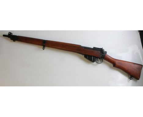 Lee-Enfield. S.M.L.E Bolt Action rifle. 303 calibre Number 4 Mk 1, Dated 1943. This is a nice example of this model. Complete