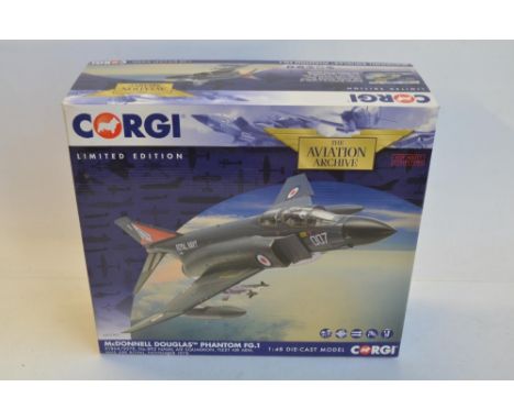 Corgi Aviation Archive limited edition AA27901 1/48 scale diecast McDonnell Douglas Phantom FG.1, 892 Naval Air Squadron Flee