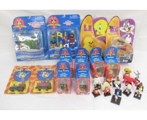 Looney Tunes - assorted collection of cased and loose figures &amp; figurines, in mixed conditions, from ERTL, Mattel, Playma