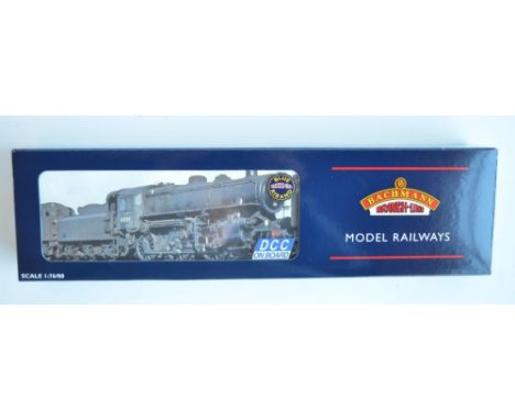 Bachmann OO gauge 32-586DC Ivatt Class 4 Mogul 2-6-0 43154 With Tablet Catcher E/Emblem with fitted DCC Sound. Model near min