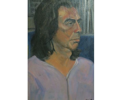 ELLIOT Portrait of a Young ManOil on CanvasSigned Lower Right39cm x 29cm 