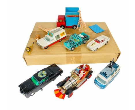 Assorted Dinky &amp; Corgi Loose Die Cast Vehicles - Includes Corgi Chitty Chitty Bang Bang.
