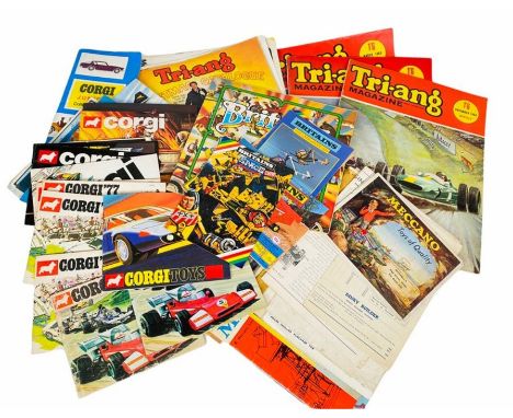 Good Assortment of Original Toy Catalogues and Brochures - Circa 1960's &amp; 1970's - Includes: Corgi Toys, Triang, Britains