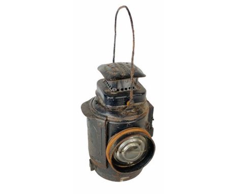 Adlake Railway Lamp - In original unrestored ex service condition.&nbsp;