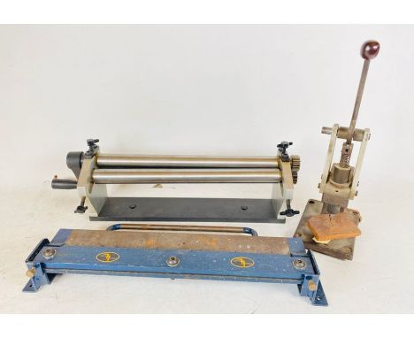 Sheet Metal Roller, former and press.&nbsp;(Nigel Thornley - Workshop Contents)