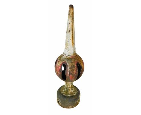 GWR Cast Iron Semaphore Signal Finial - In unrestored ex service condition.&nbsp;