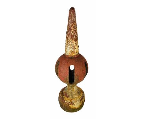 GWR Cast Iron Semaphore Signal Finial - In unrestored ex service condition.&nbsp;