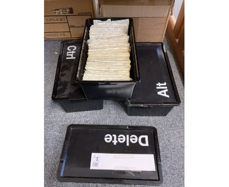 * Black &amp; White Negatives. An interesting collection of approximately 1,250 black and white negatives in various formats,