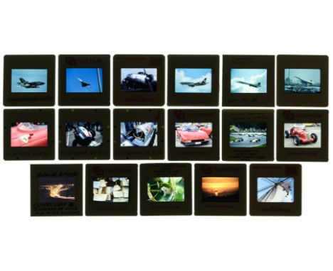 * Aviation / Motoring Slides. A slide collection compiled by Alan R. Smith, Motoring Racing photographer of the 1950s, the co