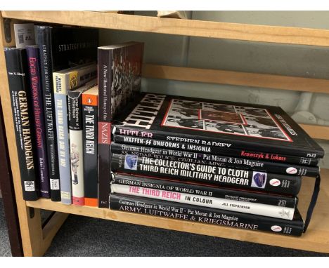 * Third Reich. A collection of modern reference books, including German Headgear in World War II, SS, NSDAP, Civilian &amp; M