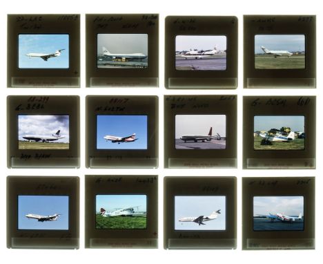 * Colour Slides. A collection of approximately 800 35mm slides, predominantly civil aircraft including British and European l