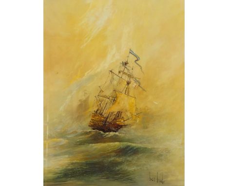 # Ben MAILE (British 1922-2017) Mary Rose Lithograph  Signed lower centre Framed and glazed  Picture size 79 x 58cm Overall s