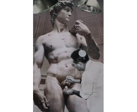 NELSON DE LA NUEZ (CUBAN b.1958) THE CIRCUMCISION OF DAVID Print multiple, signed lower right, numbered 9/850, 57 x 36cm Toge
