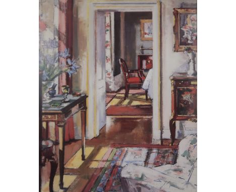 AFTER FRANCIS CAMPBELL BOILEAU CADELL R.S.A. R.S.W (SCOTTISH 1883-1937) INTERIOR, CROFT HOUSE, 1932 Print multiple, 58 x 48cm